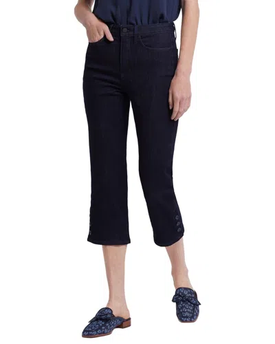 Nydj Joni Rinse Crop Jean In Black