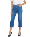 Nydj Joni High Waist Relaxed Capri Jeans In Multi