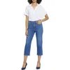 Nydj Plus Piper Melody Relaxed Crop Jean In Blue