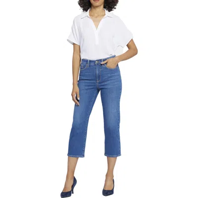 NYDJ JONI WOMENS CROP DENIM CAPRI JEANS