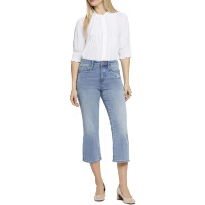 Nydj Joni Womens Relaxed Denim Capri Jeans In Multi