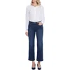 Nydj Julia Womens Relaxed Denim Flared Jeans