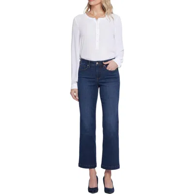 Nydj Julia Womens Relaxed Denim Flared Jeans