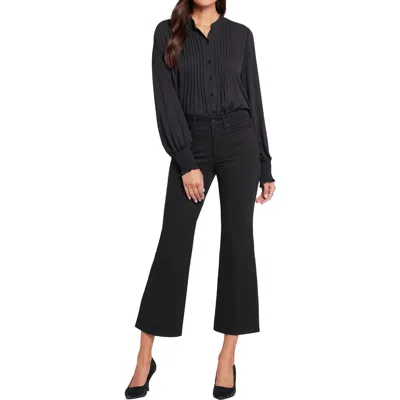 Nydj Julia Womens Relaxed High Rise Flare Jeans In Multi
