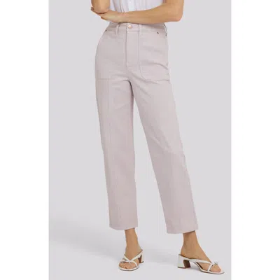 Nydj Kasey Ankle Stovepipe Utility Jeans In White