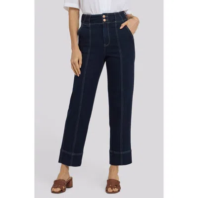 Nydj Kasey High Rise Stovepipe Ankle Jeans In Morning Tide In Blue