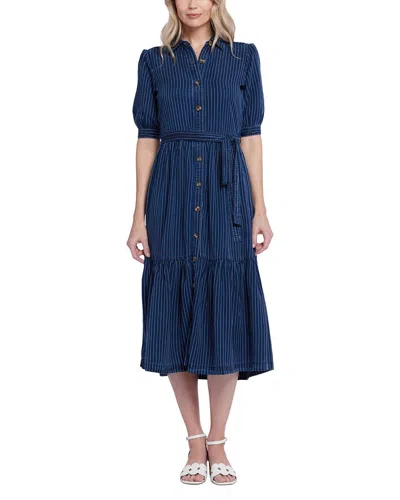 Nydj Kate Dress In Blue