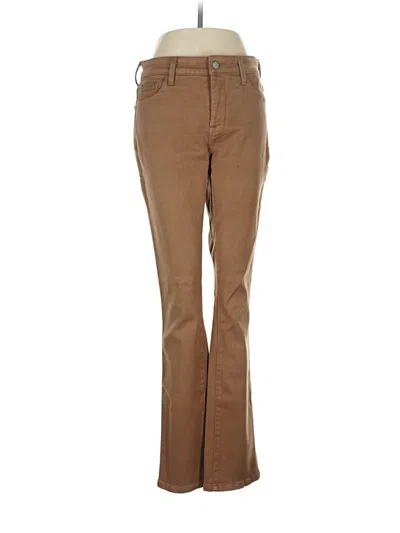 Pre-owned Nydj Khaki Pant In Brown