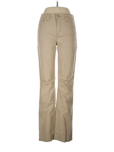 Pre-owned Nydj Khaki Pant In Brown