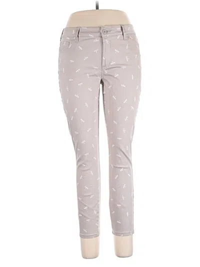 Pre-owned Nydj Khaki Pant In Gray