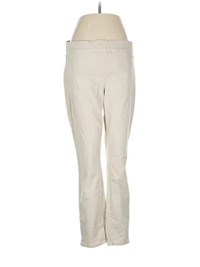 Pre-owned Nydj Khaki Pant In Ivory