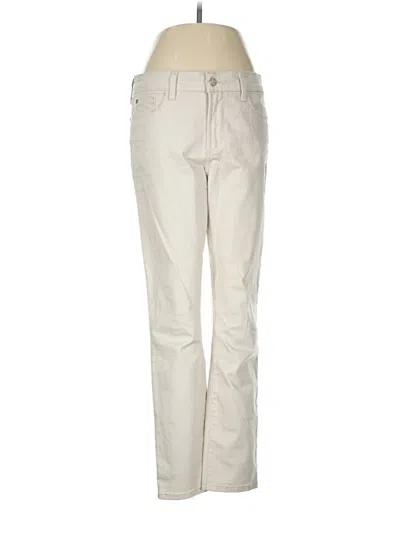 Pre-owned Nydj Khaki Pant In Ivory