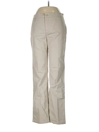 Pre-owned Nydj Khaki Pant In Tan