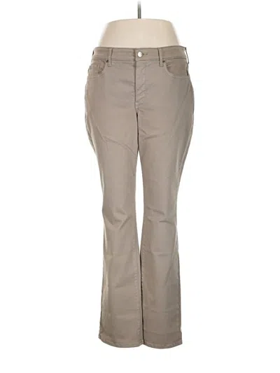 Pre-owned Nydj Khaki Pant In Tan