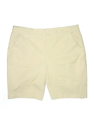 Pre-owned Nydj Khaki Shorts In Brown