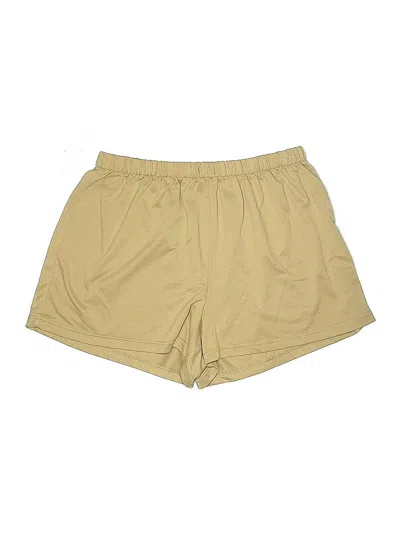 Pre-owned Nydj Khaki Shorts In Gold