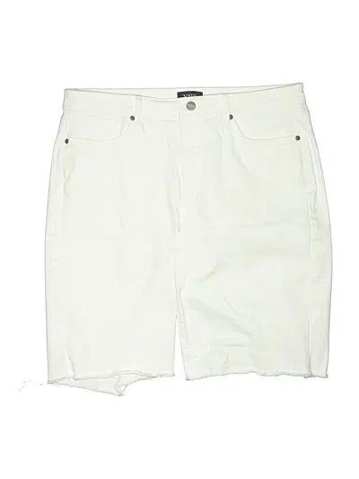 Pre-owned Nydj Khaki Shorts In Ivory