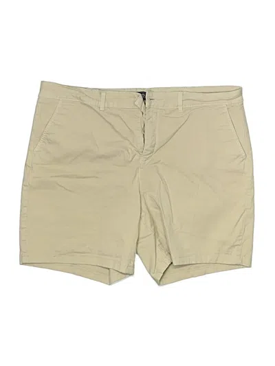 Pre-owned Nydj Khaki Shorts In Tan