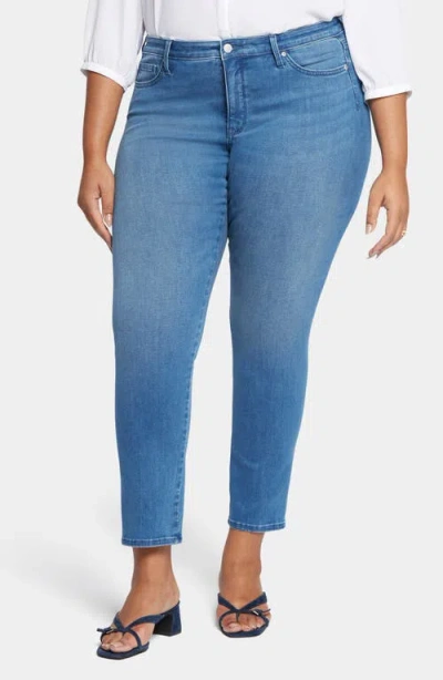 Nydj Le Silhouette Sheri Seamless Slim Jeans In Blue