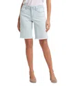 Nydj Lilly Boyfriend Denim Shorts In Glacier Frost In Glacier Frost