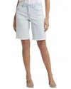 Nydj Lilly Boyfriend Denim Shorts In Glacier Frost