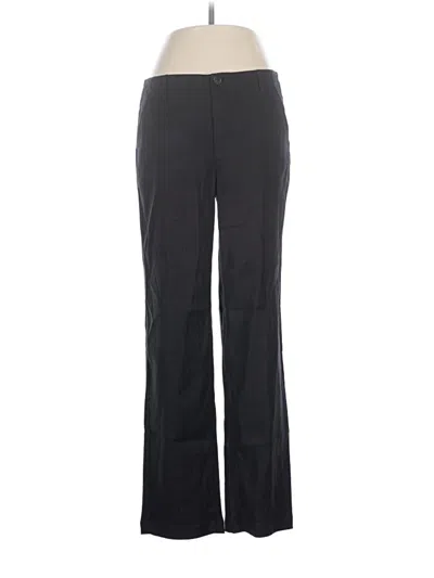 Pre-owned Nydj Linen Pants In Black