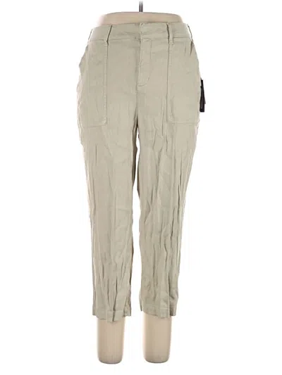 Nydj Linen Pants In Green