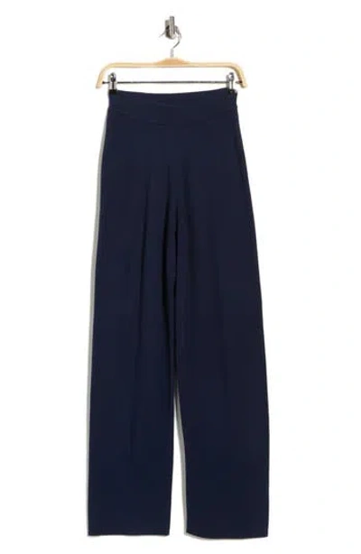Nydj Luxe Flare Lounge Pants In Blue