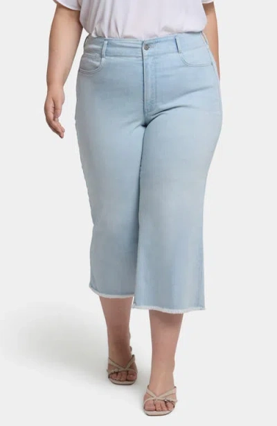 NYDJ NYDJ MAJOR HIGH WAIST WIDE LEG CAPRI JEANS