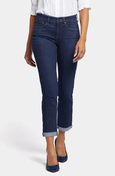 Nydj Margo Girlfriend Cropped Cuffed Jeans In Palace