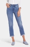 Nydj Margot Girlfriend Womens Pocket Denim Skinny Jeans In Rockie