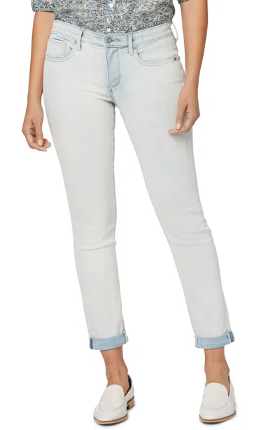 Nydj Margot Ankle Straight Leg Girlfriend Jeans - Equinox Wash In Multi