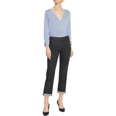 Nydj Margot Girlfriend Womens Tummy Slimming Denim Skinny Jeans In Palace