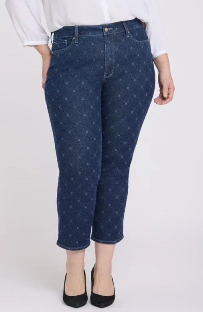 Nydj Marilyn Ankle Jeans In Blue