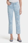 Nydj Petite Marilyn Marian Annabella Print Ankle Crop Jean