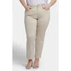 Nydj Marilyn Ankle Straight Leg Jeans In Feather