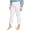 Nydj Marilyn Ankle Straight Leg Jeans In White