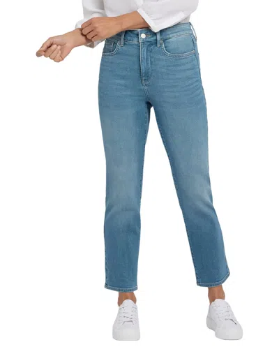 Nydj Marilyn Avenue Blue Ankle Crop Jean