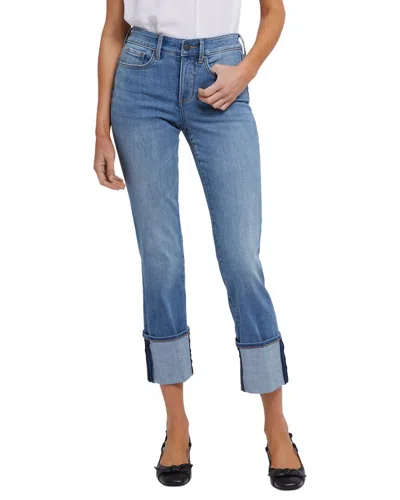 Nydj Marilyn Barcelona Breeze Straight Leg Jean In Blue