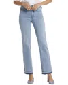 Nydj Marilyn High Waist Release Hem Ankle Straight Leg Jeans