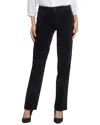 Nydj Marilyn Black Straight Leg Jean
