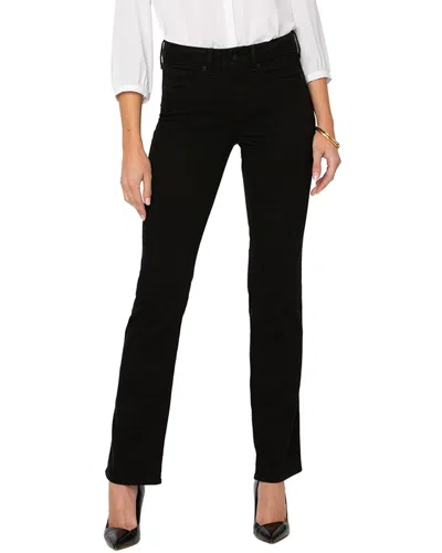 Nydj Marilyn Black Straight Leg Tall Jean