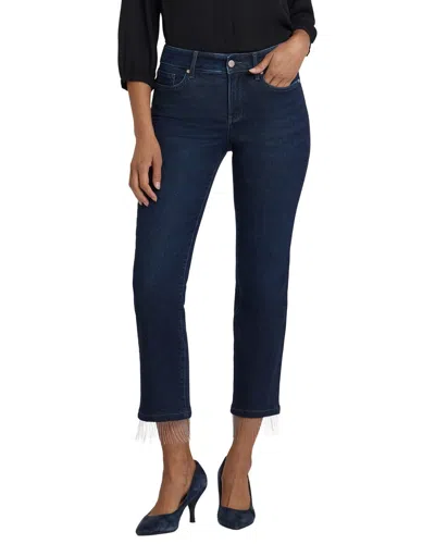 Nydj Marilyn Blacken Blue Ankle Crop Jean
