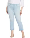 Nydj High Rise Relaxed Straight Jean In Multi