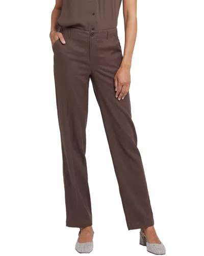 Nydj Marilyn Coffee Bean Trouser Jean In Brown