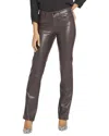 Nydj Marilyn Faux Leather Straight Leg Pants