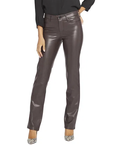 Nydj Marilyn Cordovan Straight Leg Jean In Gray
