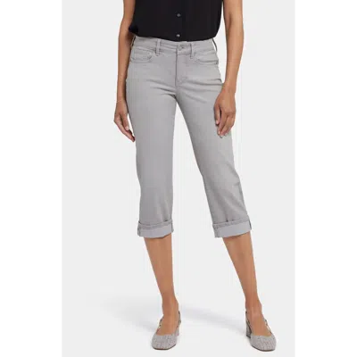 Nydj Marilyn Crop Cuff Capri Jeans In Grenada Mist