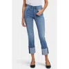 Nydj Marilyn Cuffed Straight Leg Jeans In Barcelona Breeze