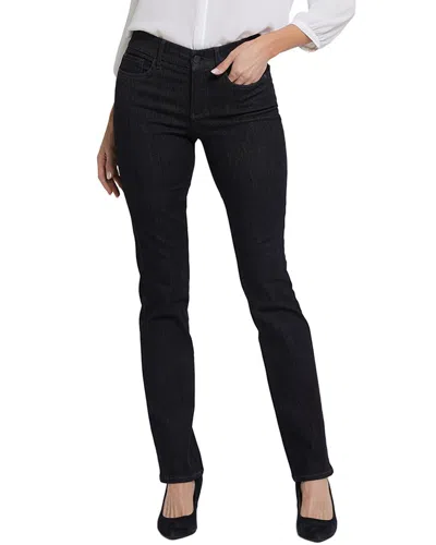 Nydj Marilyn Eternity Straight Leg Jean In Black